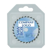 Packaging para lamas de sierras circulares