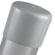 Gris - Tapas redondas flexibles Gris - tapones par tubos